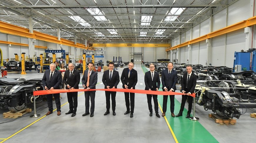 Alstom in Poland will employ 200 people at its new site in Nadarzyn and triple production capacity for train bogies in Poland